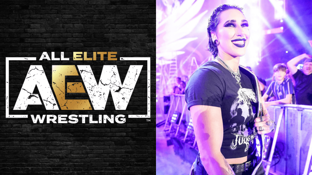 Former WWE Women's Champion Rhea Ripley was at AEW Double or Nothing