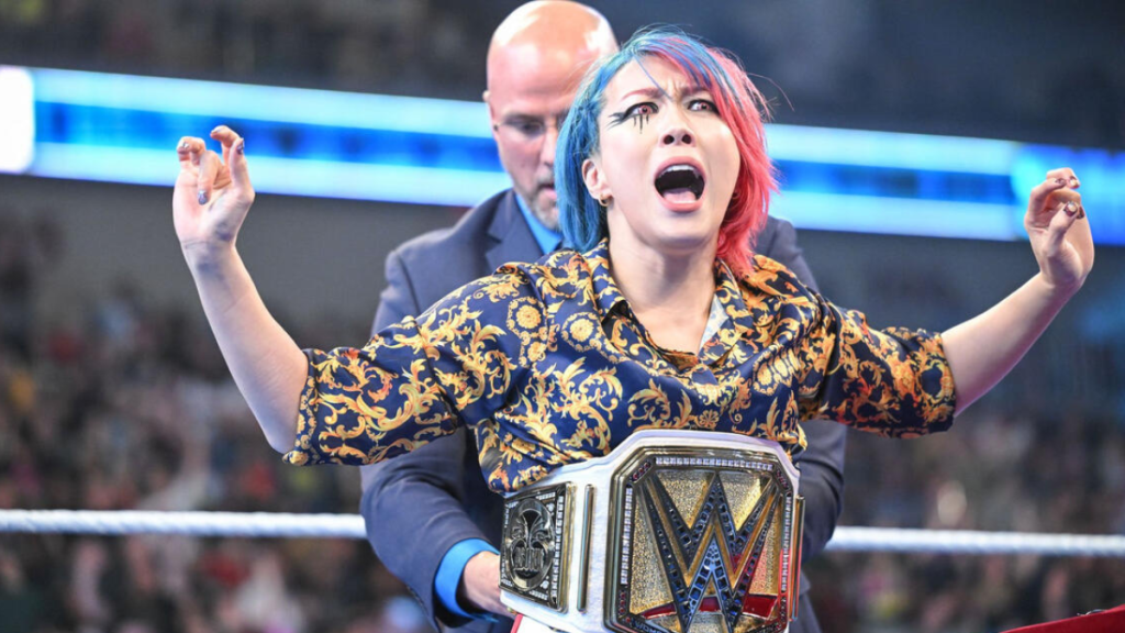 Former WWE Women's Champion Asuka joins Charlotte Flair and Rhea Ripley on the injury list