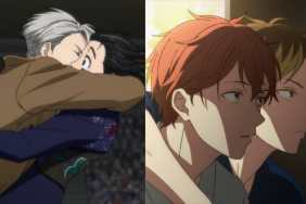 Victor Nikiforov and Yuri Katsuki in Yuri on Ice, Mafuyu Sato and Yuki Yoshida in Given