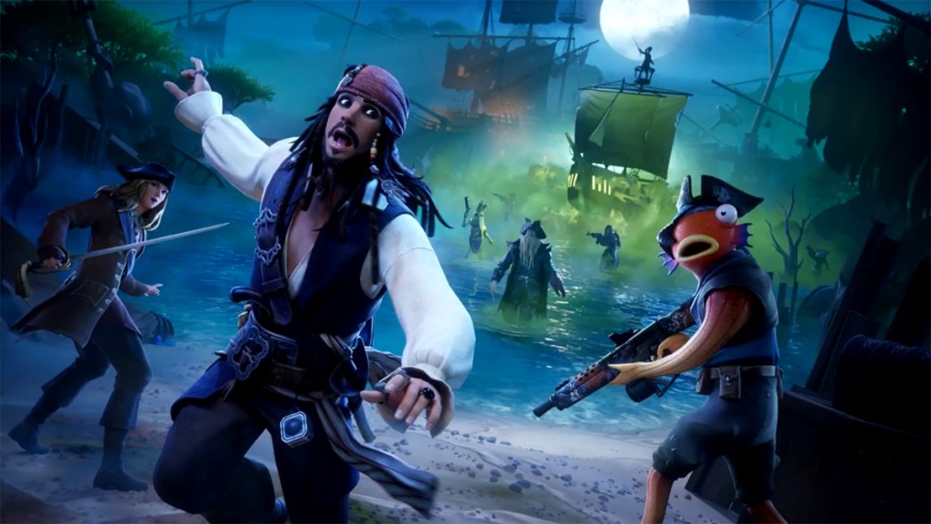 Epic Games Jack Sparrow Fortnite