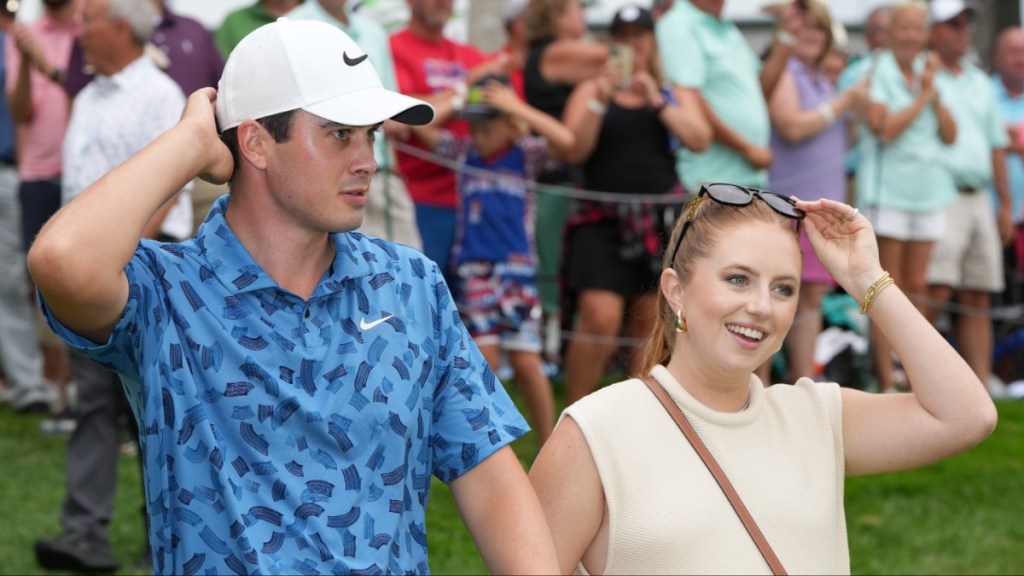 Davis Thompson wife Holly Grace golf John Deere Classic