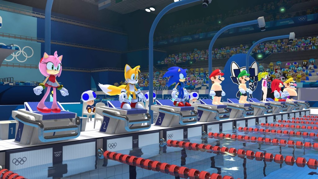 Mario and Sonic at the Olympic Games ends