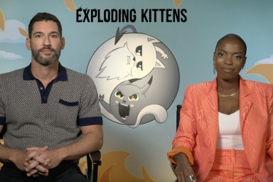 Interview: Tom Ellis & Sasheer Zamata Talk Voicing Cat Deities in Netflix’s Exploding Kittens