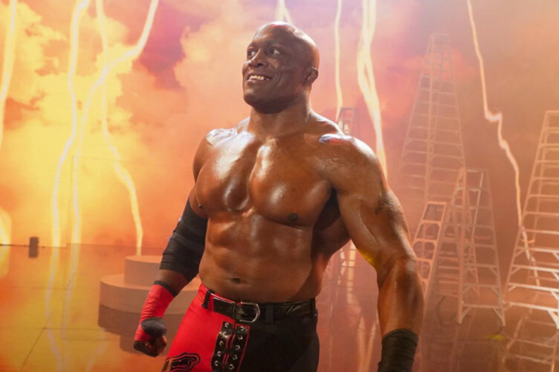 Former WWE Champion Bobby Lashley, the leader of The Pride