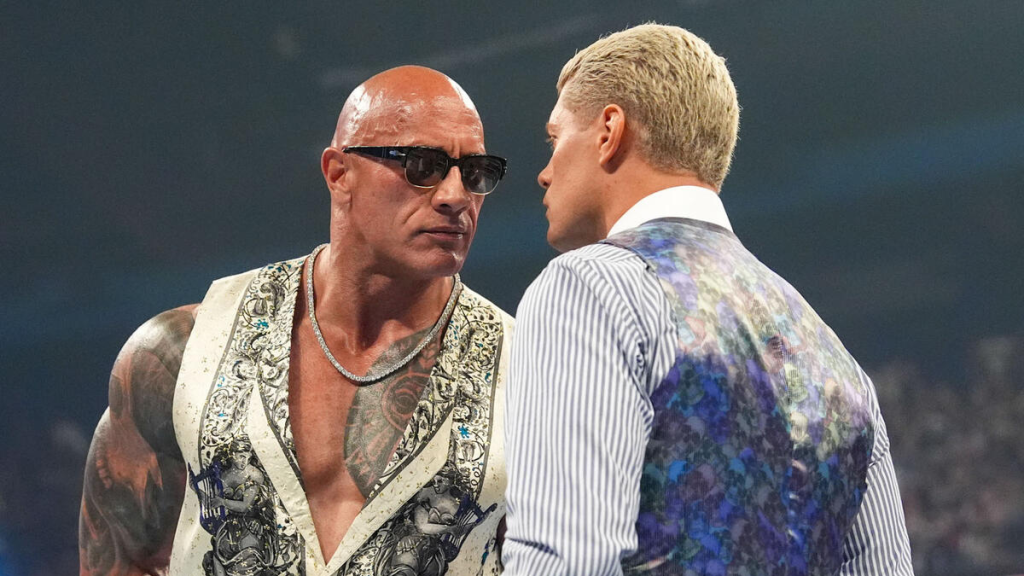 WWE Undisputed Champion Cody Rhodes and The Rock