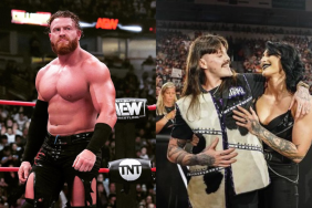 What was AEW star Buddy Matthews reactions to Rhea Ripley & Dominik Mysterio's segement