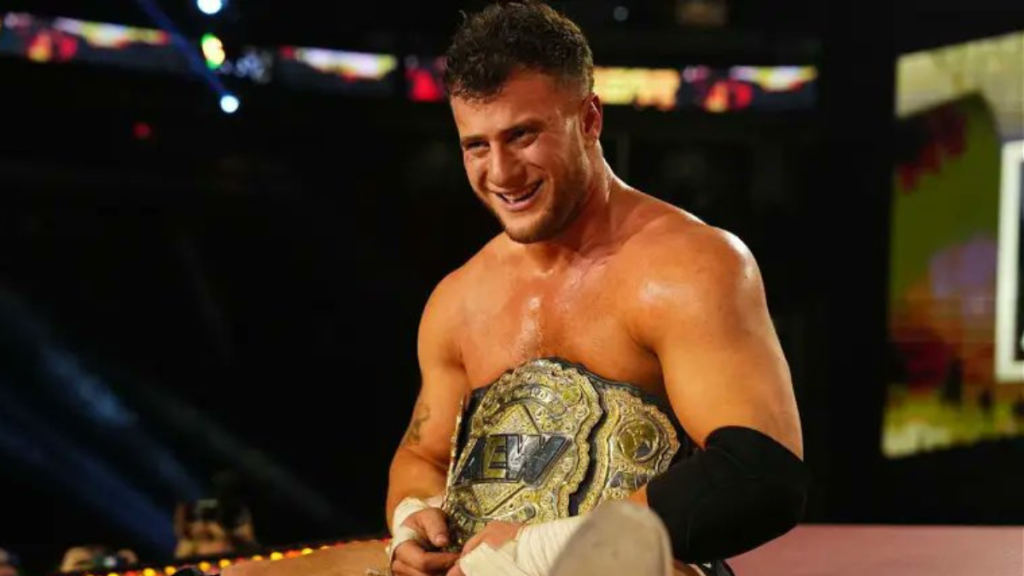 Former AEW World Champion MJF