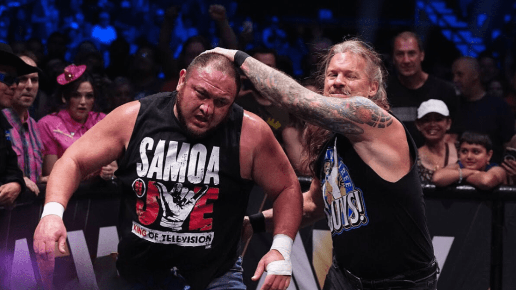 Former AEW World Champion Samoa Joe faced Chris Jericho on Dynamite