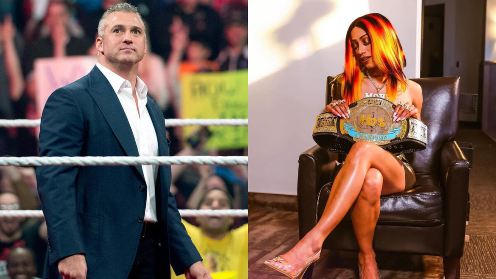 Former WWE star Shane McMahon and AEW star Mercedes Mone