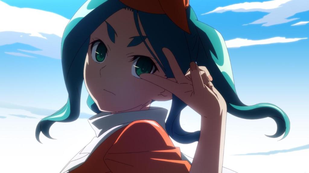 Yotsugi Ononoki in Monogatari Series Off & Monster Season