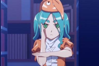 Yotsugi Ononoki in Monogatari Series Off and Monster Season