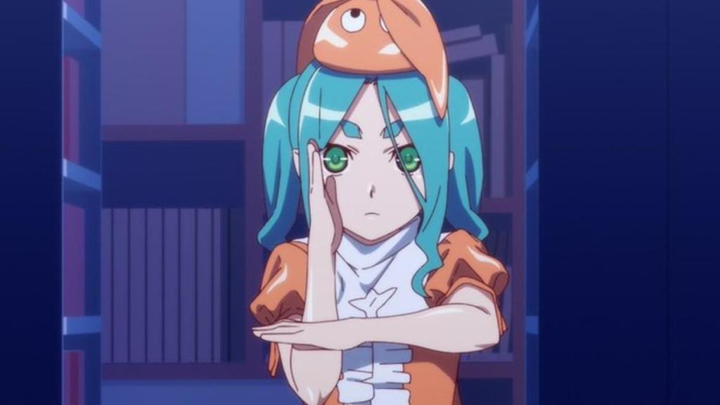 Yotsugi Ononoki in Monogatari Series Off and Monster Season