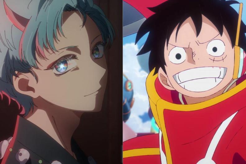 Aqua Hoshino in Oshi no Ko, Monkey D. Luffy in One Piece