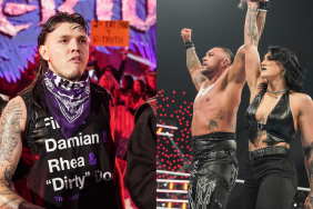 Dominik Mysterio response to the new form alliance of Damian Priest & Rhea Ripley on WWE RAW