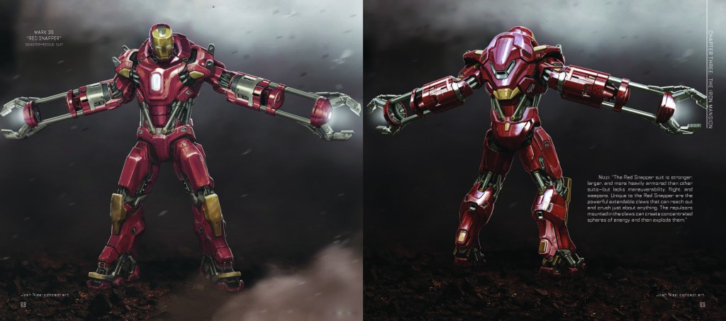 Exclusive Iron Man 3 Marvel Art Book Preview Showcases Tony Stark’s Armor, Mansion