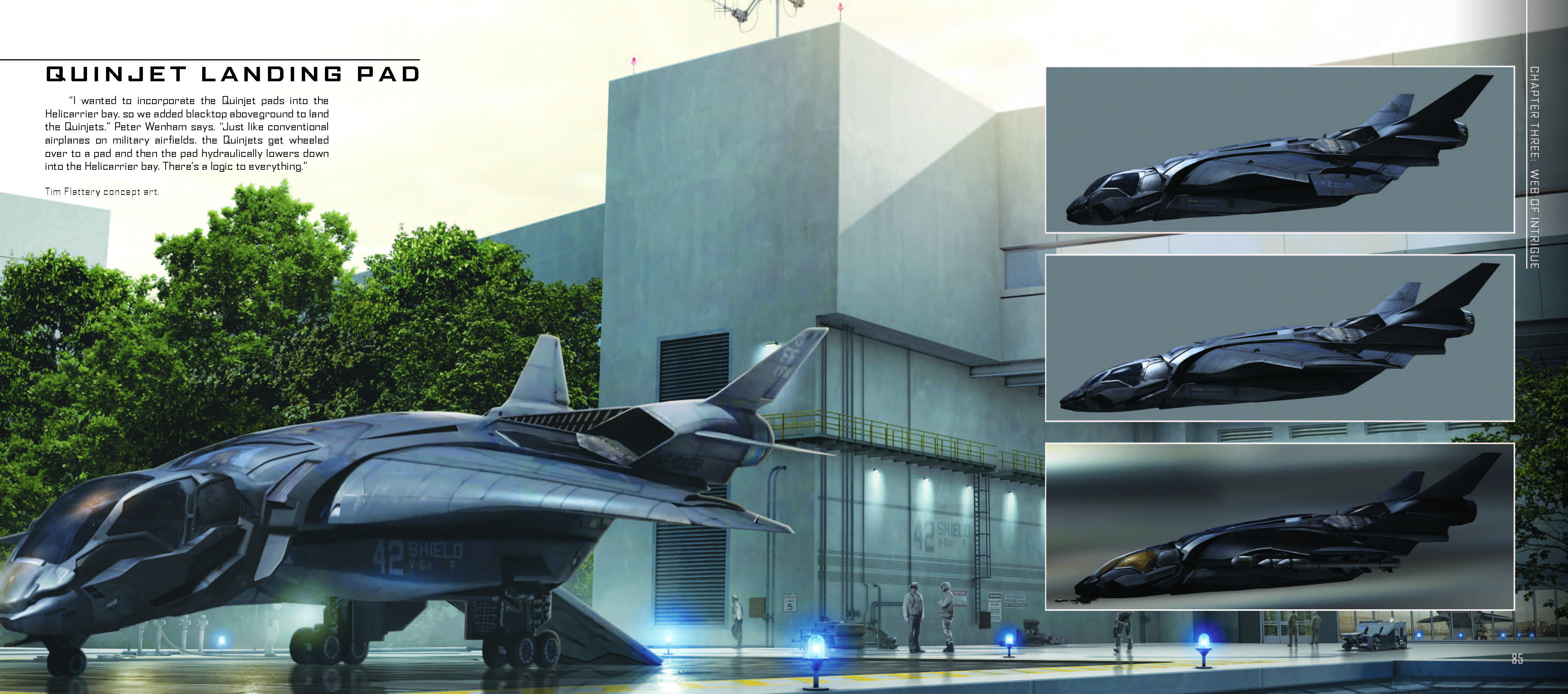 Exclusive Captain America: The Winter Soldier Art Book Preview Showcases MCU Storyboards, Quinjet