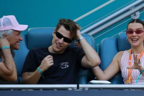 Millie Bobby Brown & Jake Bon Jovi Spotted at Miami Open