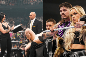 Liv Morgan Slams Rhea Ripley After WWE WrestleMania 41 Contract Signing pm WWE RAW.