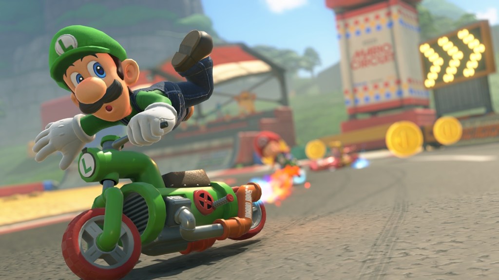 Mario Kart World Luigi