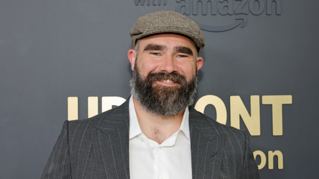 How Fans Reacted to Jason Kelce In American Flag Speedo