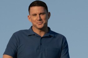 Channing Tatum smiles.