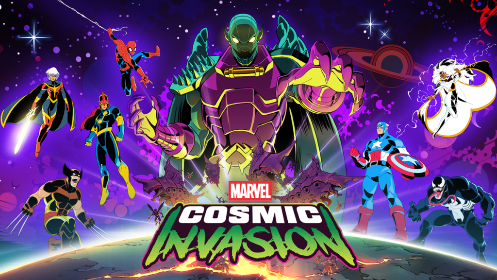 marvel cosmic invasion key art.