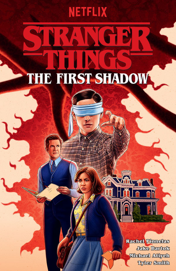Cover Art for Stranger Things: The First Shadow graphic novel by Dark Horse Comics.