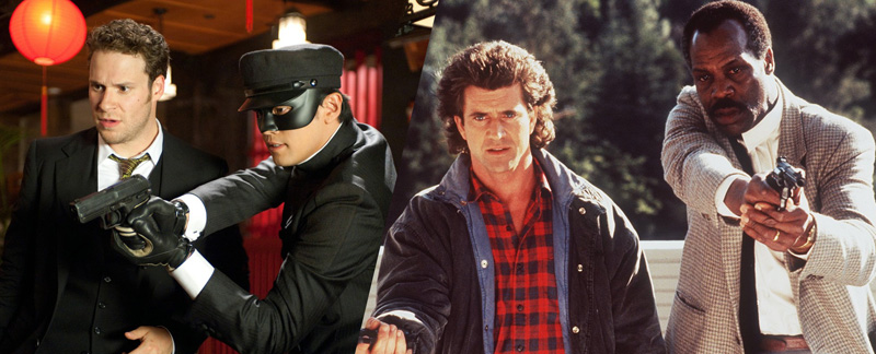 THE GREEN HORNET (2011) and LETHAL WEAPON (1987) 