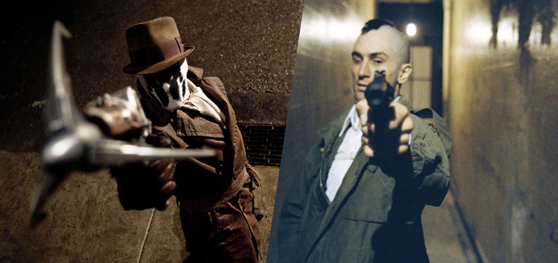 WATCHMEN (2009) and TAXI DRIVER (1976)