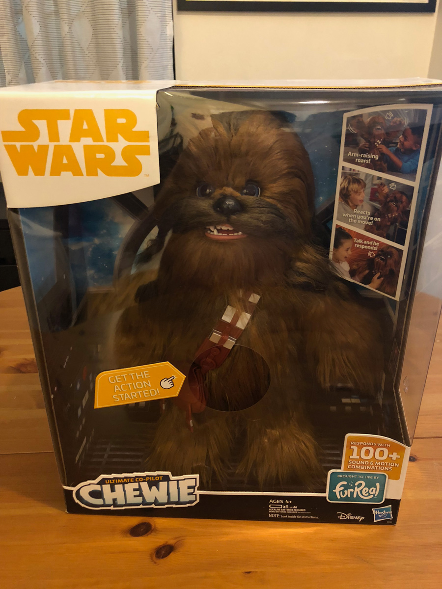 Star Wars Ultimate Co-pilot Chewie Interactive Plush Toy