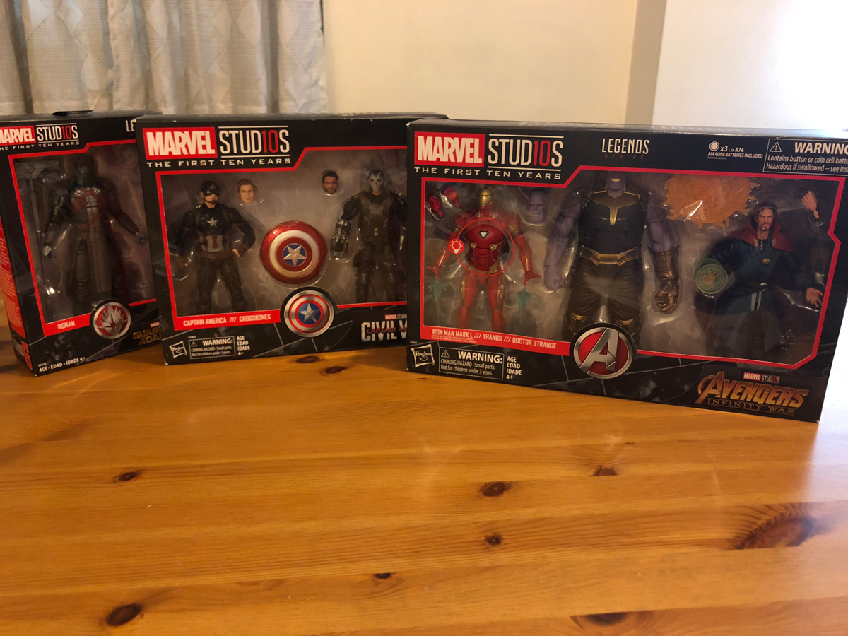 Hasbro Marvel Legends: The First Ten Years Figures