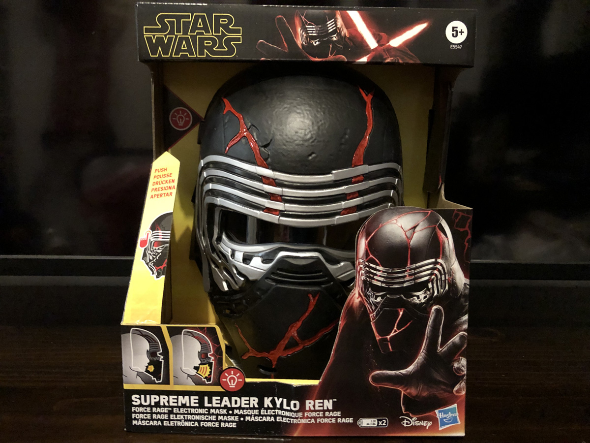 Rise of Skywalker Kylo Ren Force Rage Electronic Mask