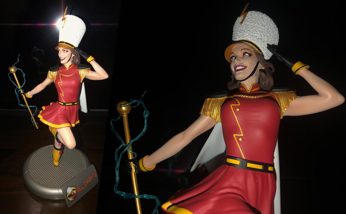 DC Bombshells: Mary Shazam! Statue