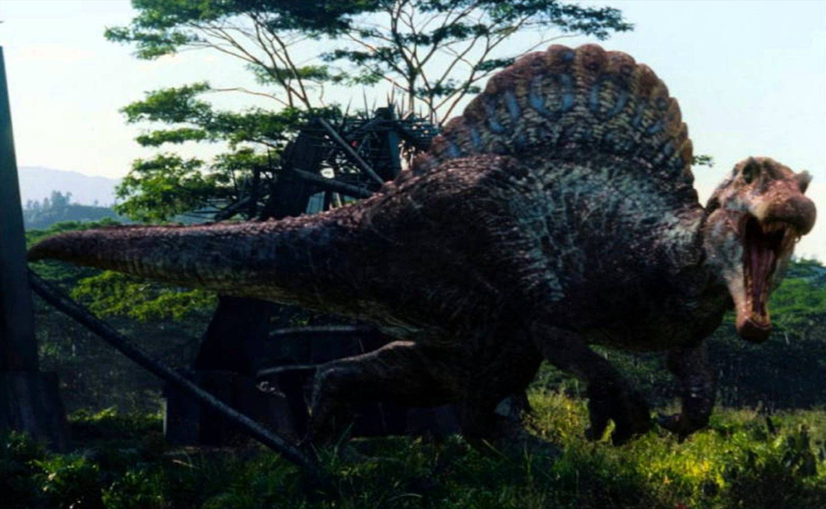Spinosaurus in JURASSIC PARK III (2001)