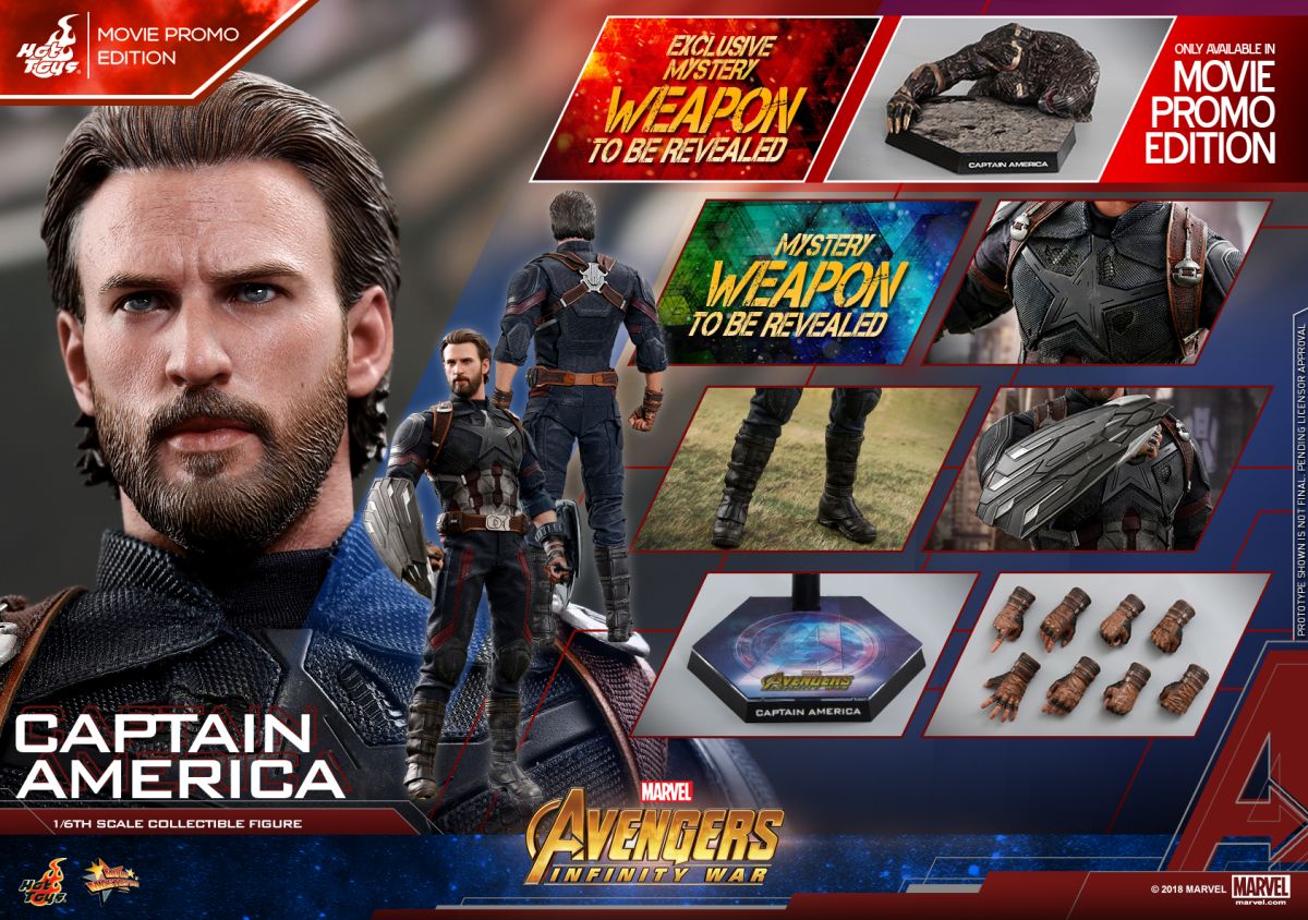 Captain America Hot Toy