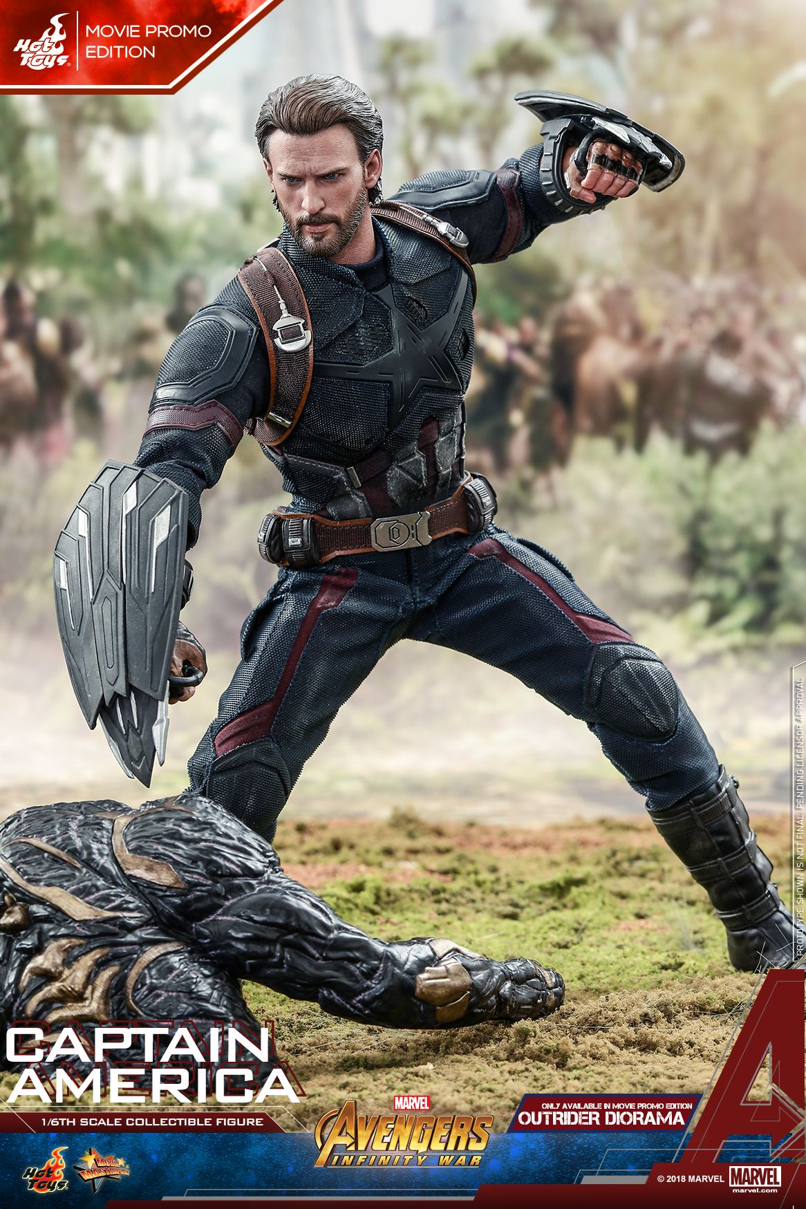 Captain America Hot Toy