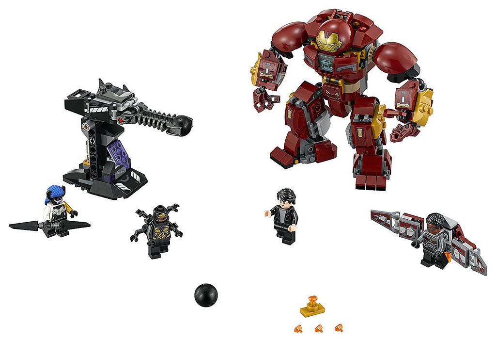 76104 The Hulkbuster Smash-Up