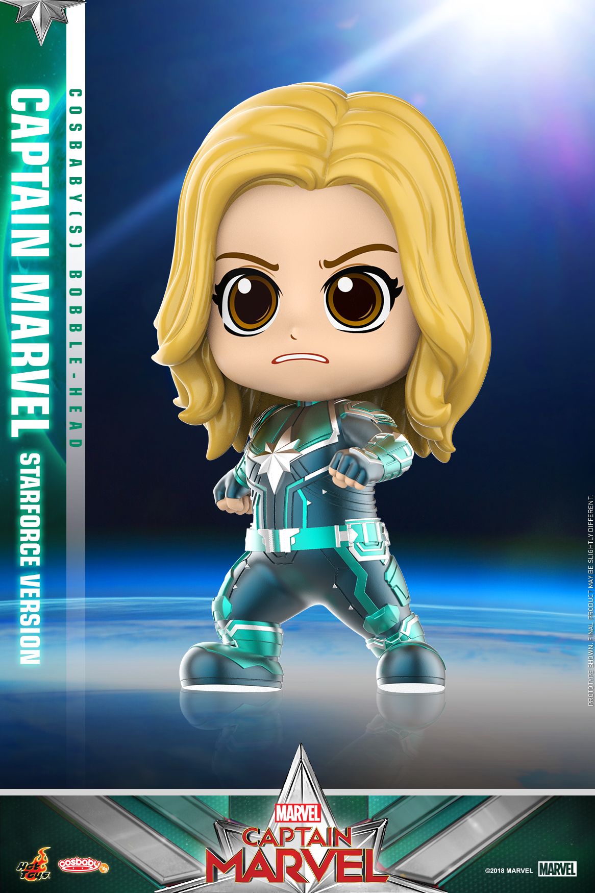 Hot Toys Captain Marvel Captain Marvel Starforce Version Cosbaby S Bobble Head_pr2