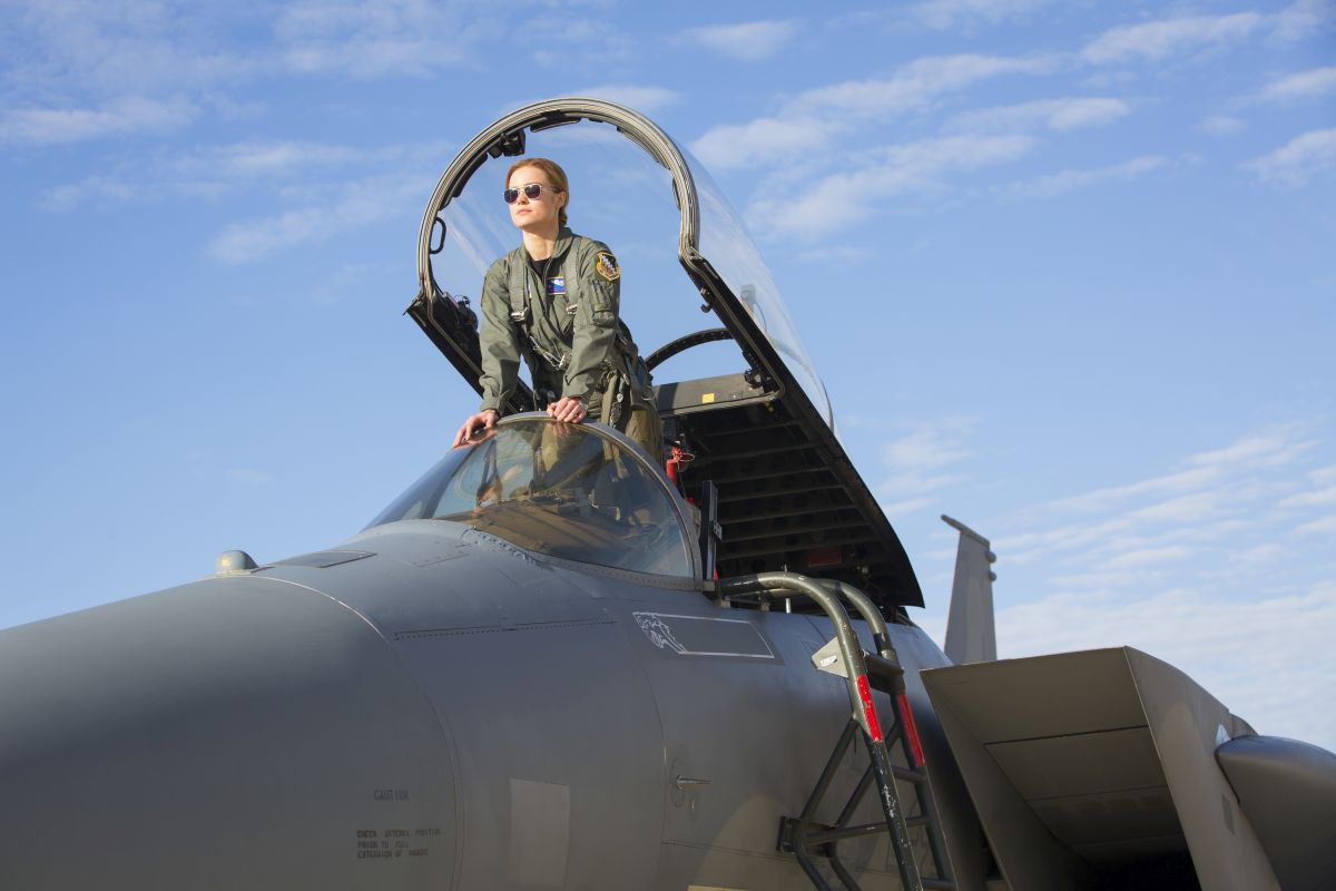 Marvel Studios' CAPTAIN MARVELCarol Danvers/Captain Marvel (Brie Larson)Photo: Chuck ZlotnickÂ©Marvel Studios 2019