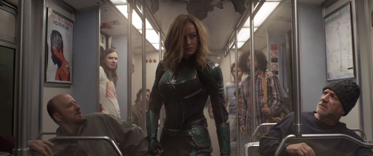 Marvel Studios' CAPTAIN MARVELCaptain Marvel (Brie Larson)  Photo: Film FrameÂ©Marvel Studios 2019