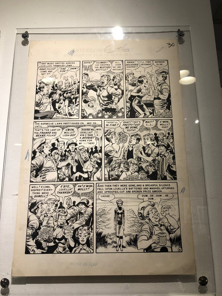 EC Comics NYC Exhibit