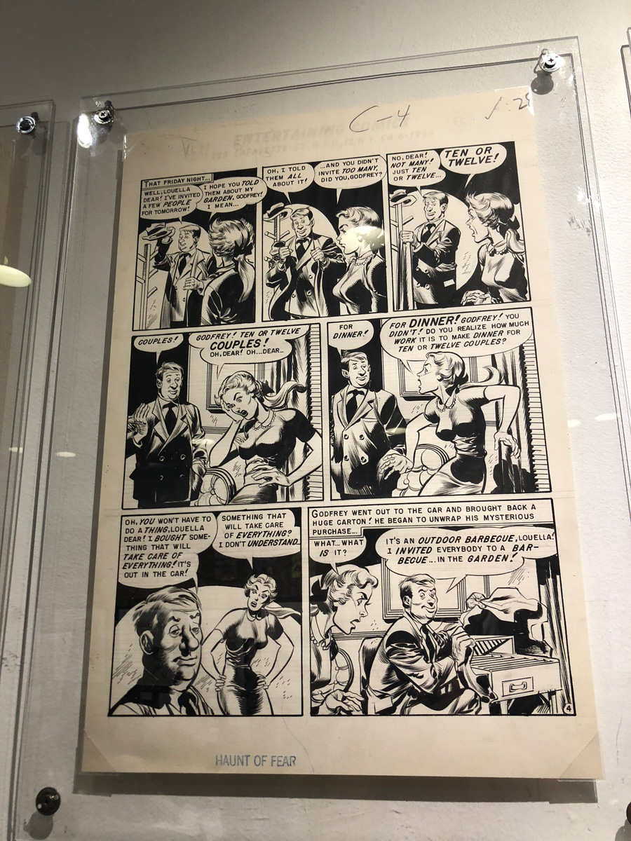 EC Comics NYC Exhibit