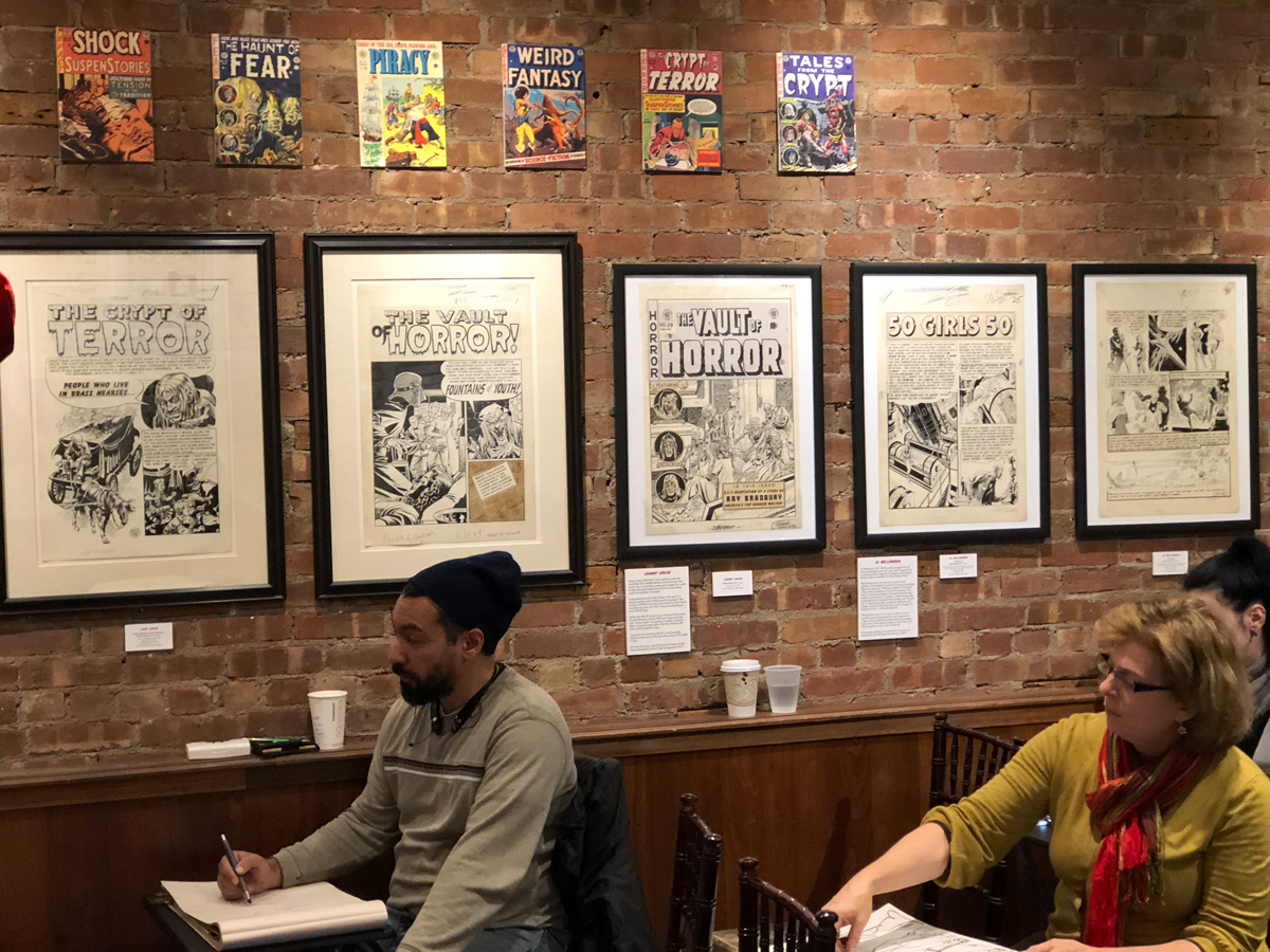 EC Comics NYC Exhibit