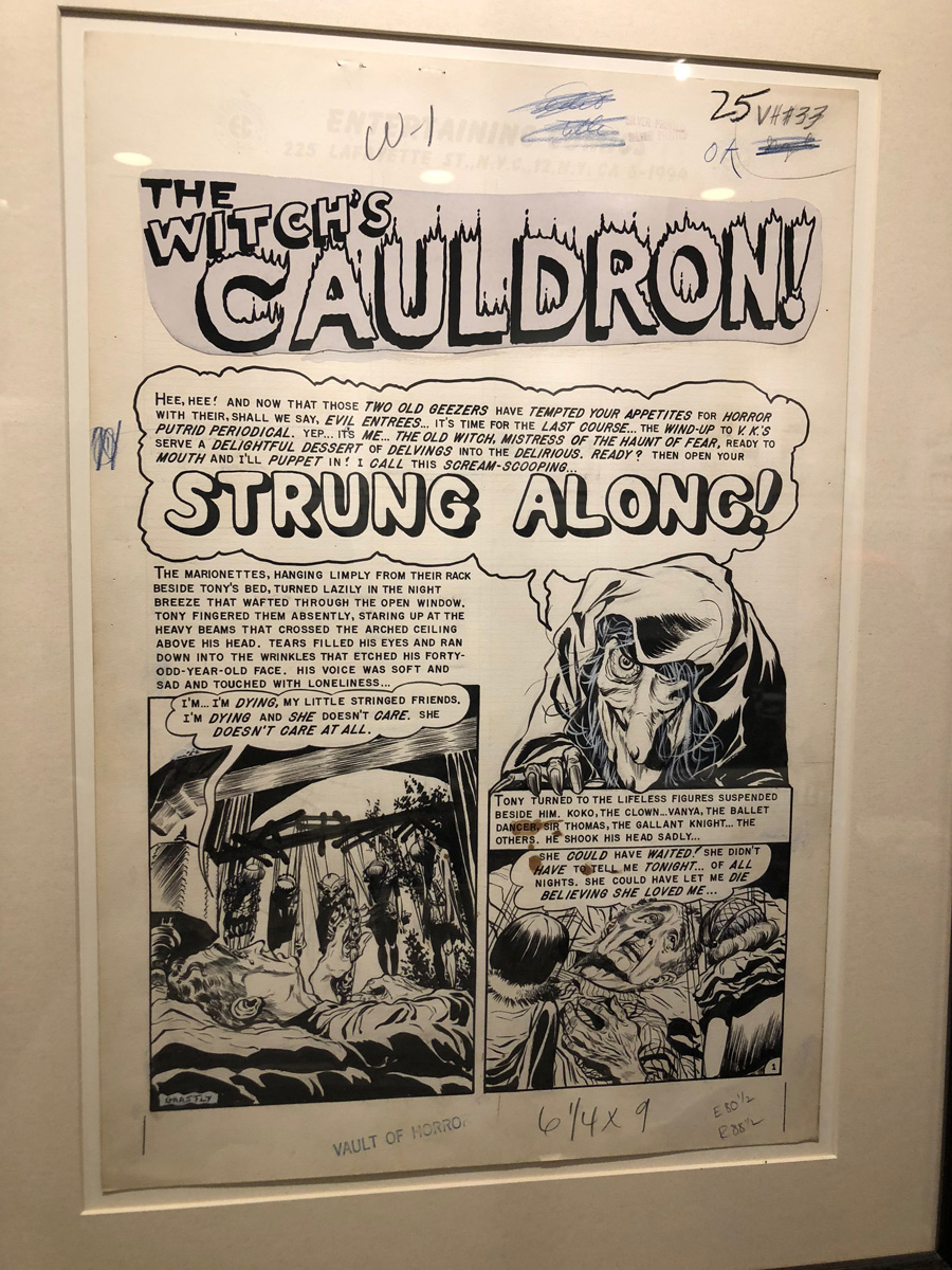 EC Comics NYC Exhibit