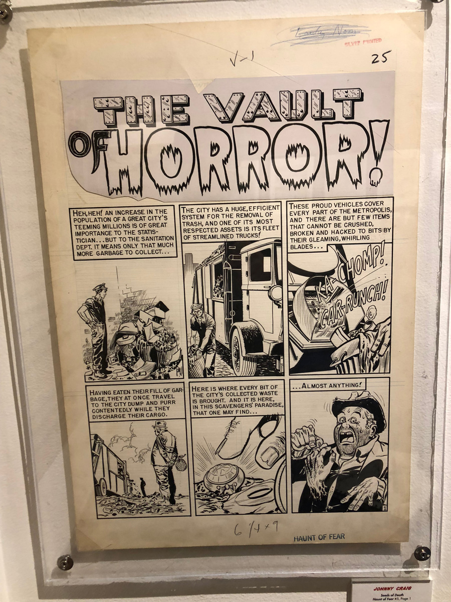 EC Comics NYC Exhibit