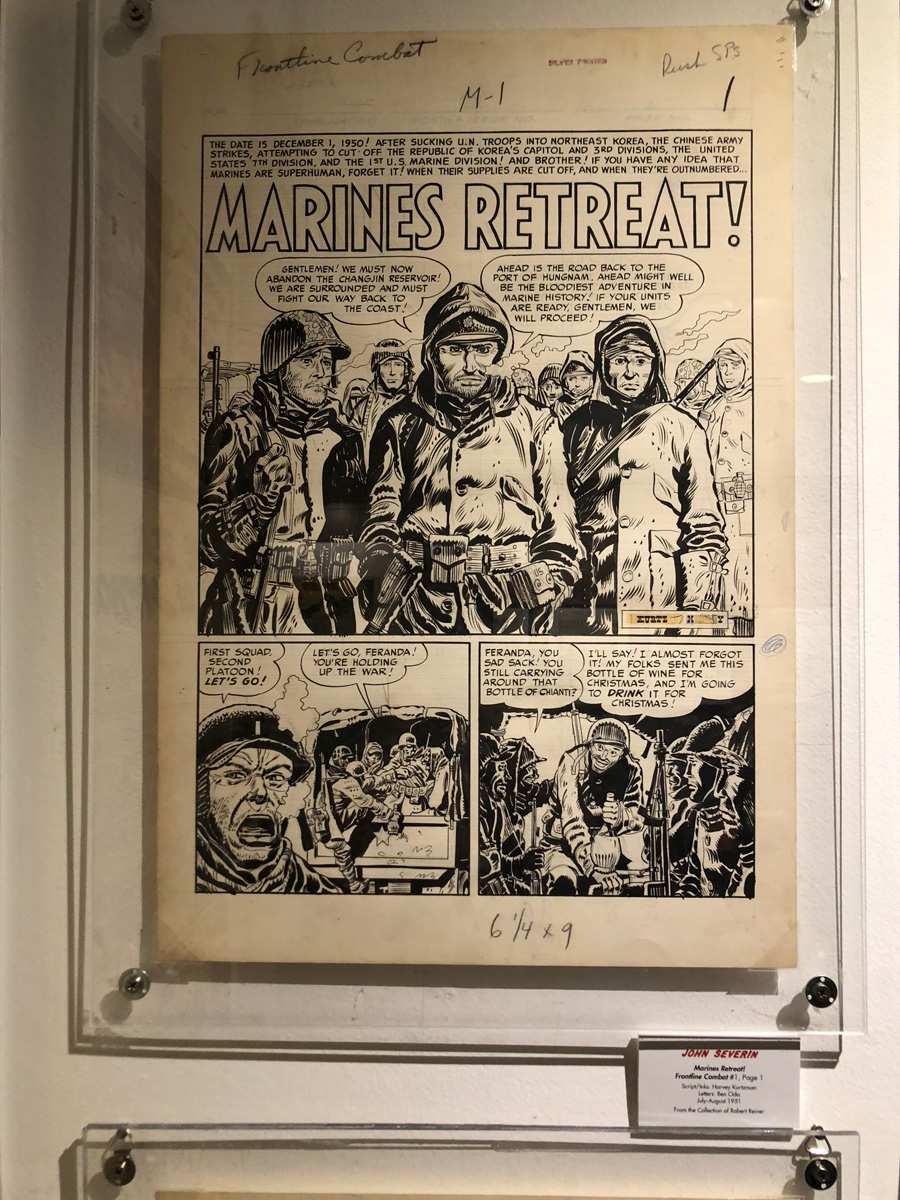 EC Comics NYC Exhibit