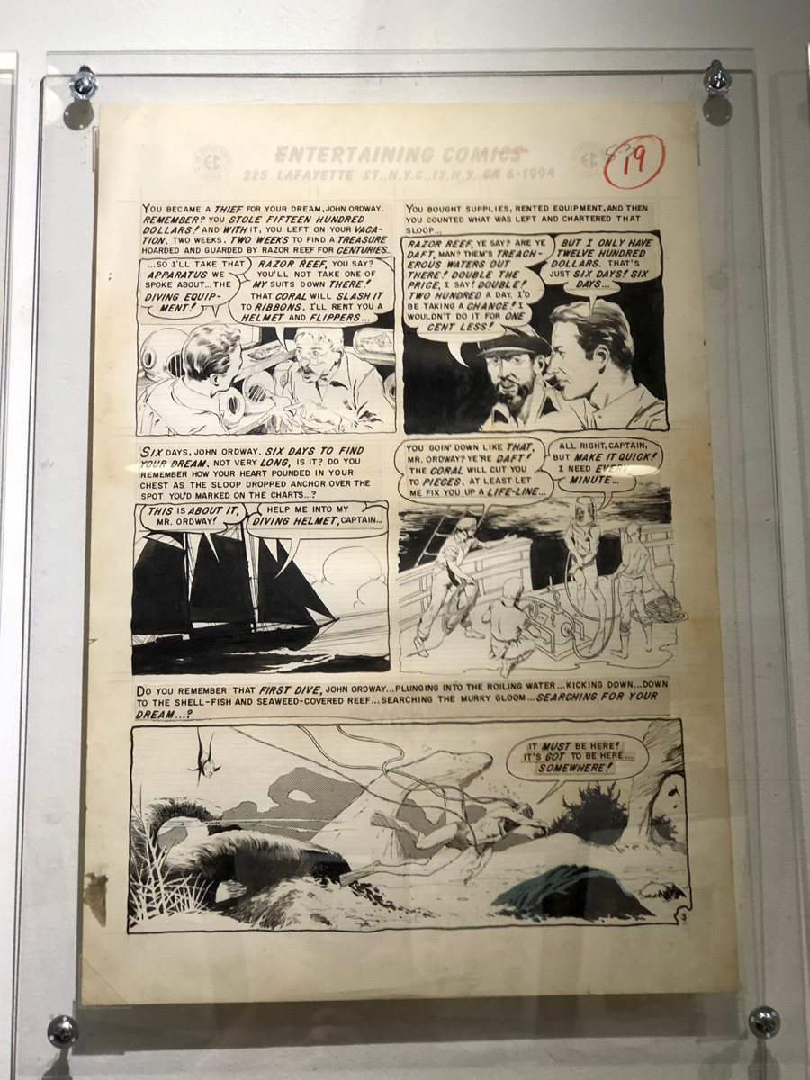 EC Comics NYC Exhibit