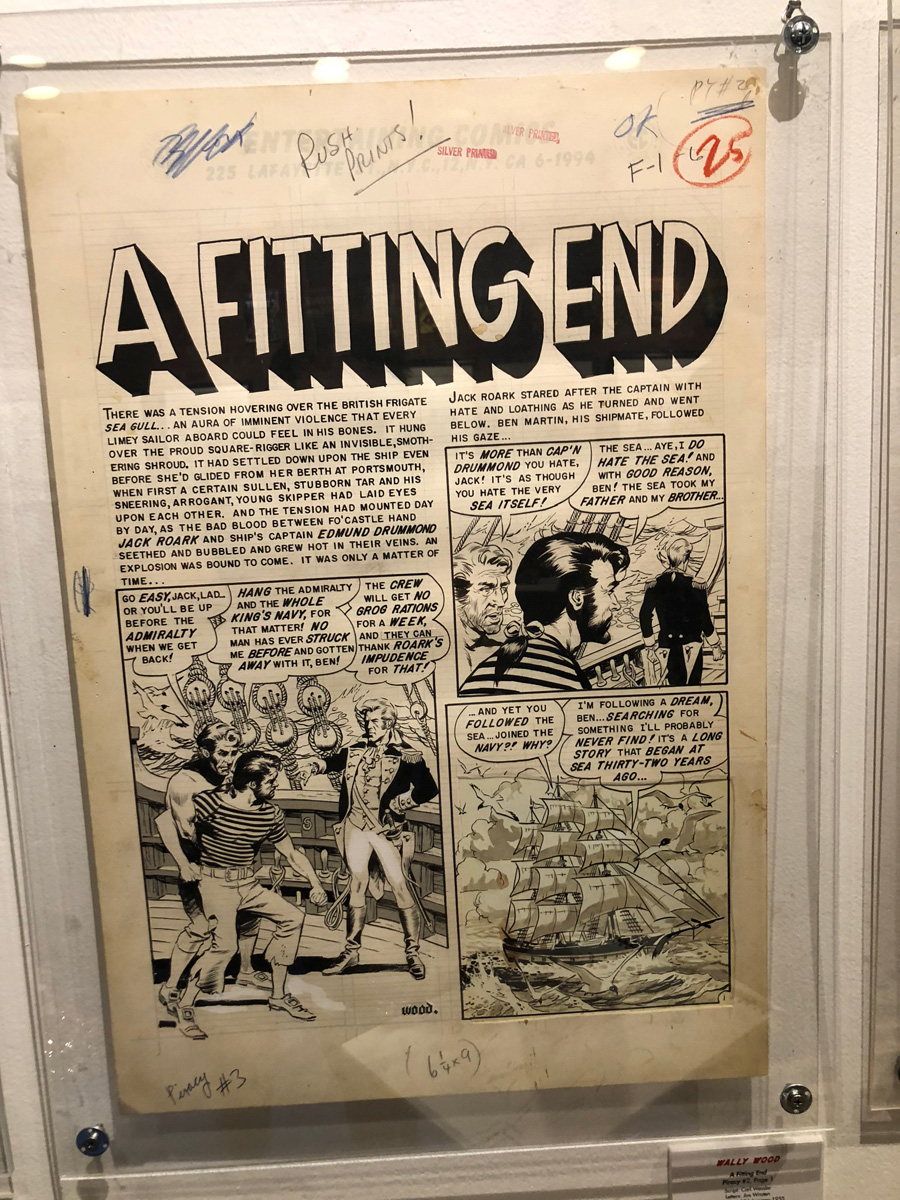 EC Comics NYC Exhibit