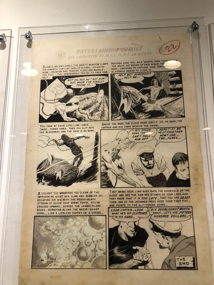 EC Comics NYC Exhibit