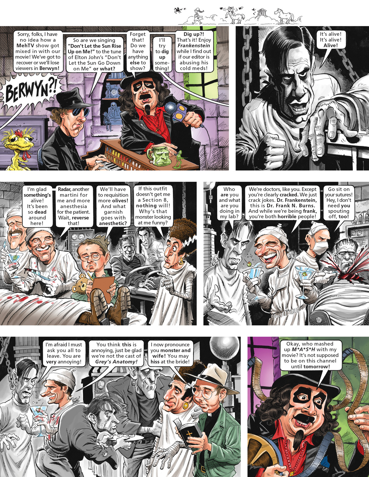 Svengoolie Parody from MAD #4